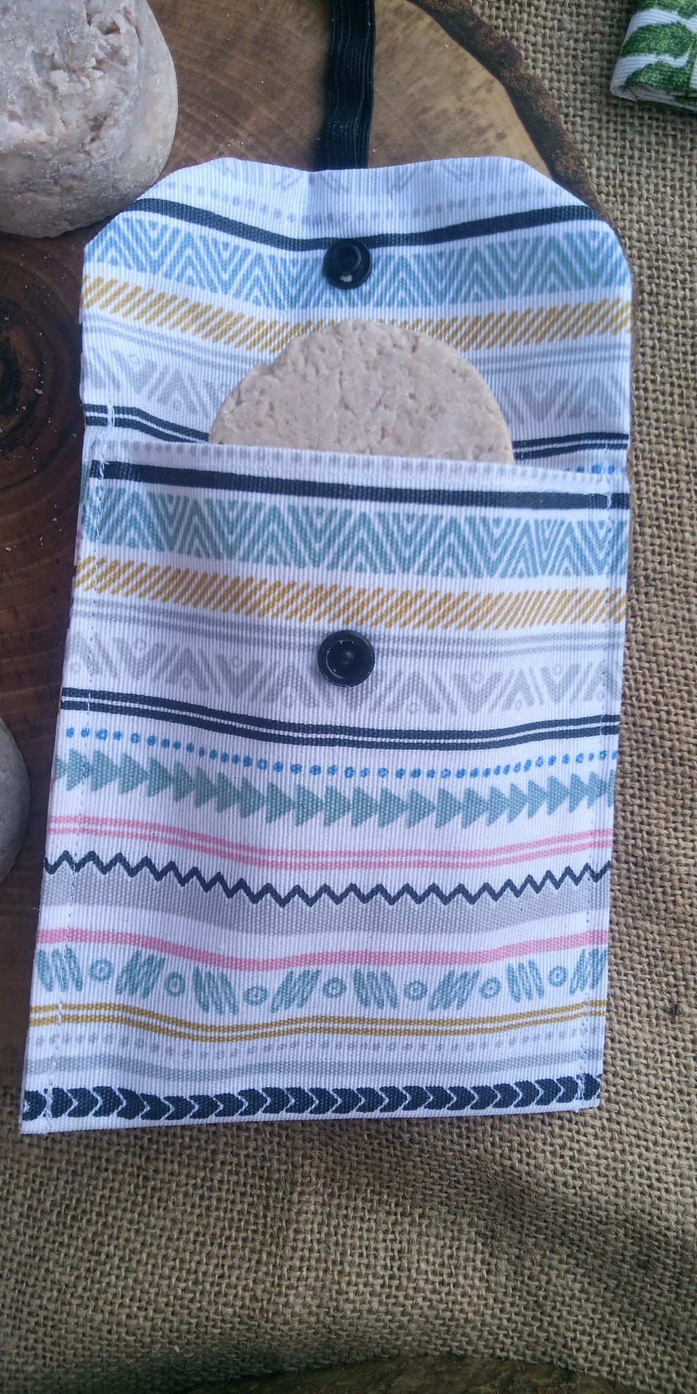 BOLSA PORTA JABÓN / CHAMPÚ SÓLIDO
