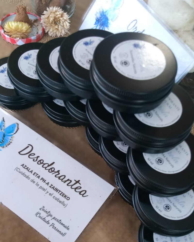 Desodorante Natural Sólido - Protección Eficaz, Hidratante y Antibacteriano