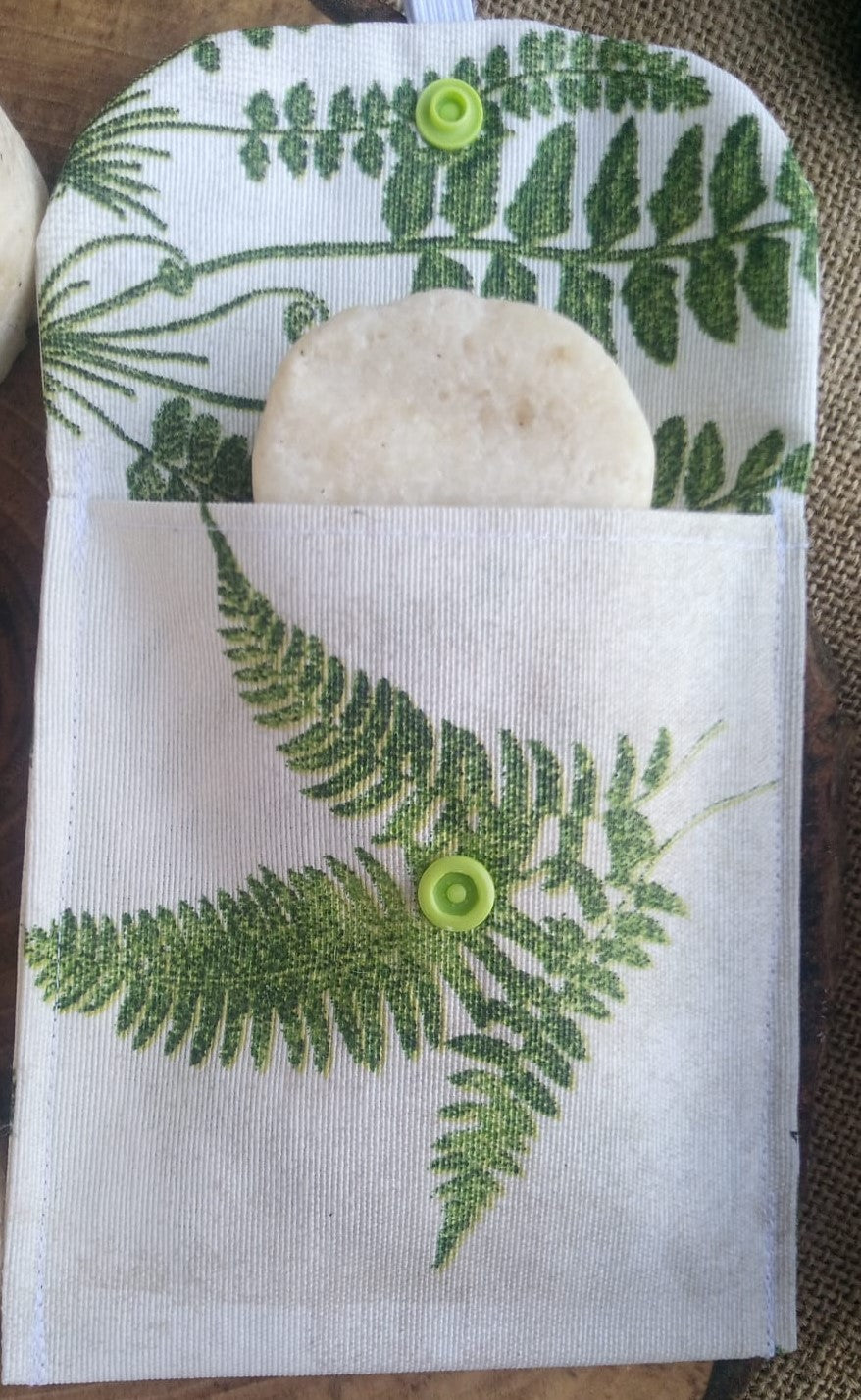 BOLSA PORTA JABÓN / CHAMPÚ SÓLIDO