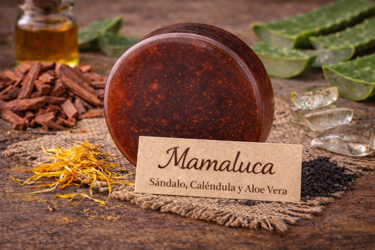 MAMALUCA . Jabón facial pieles secas