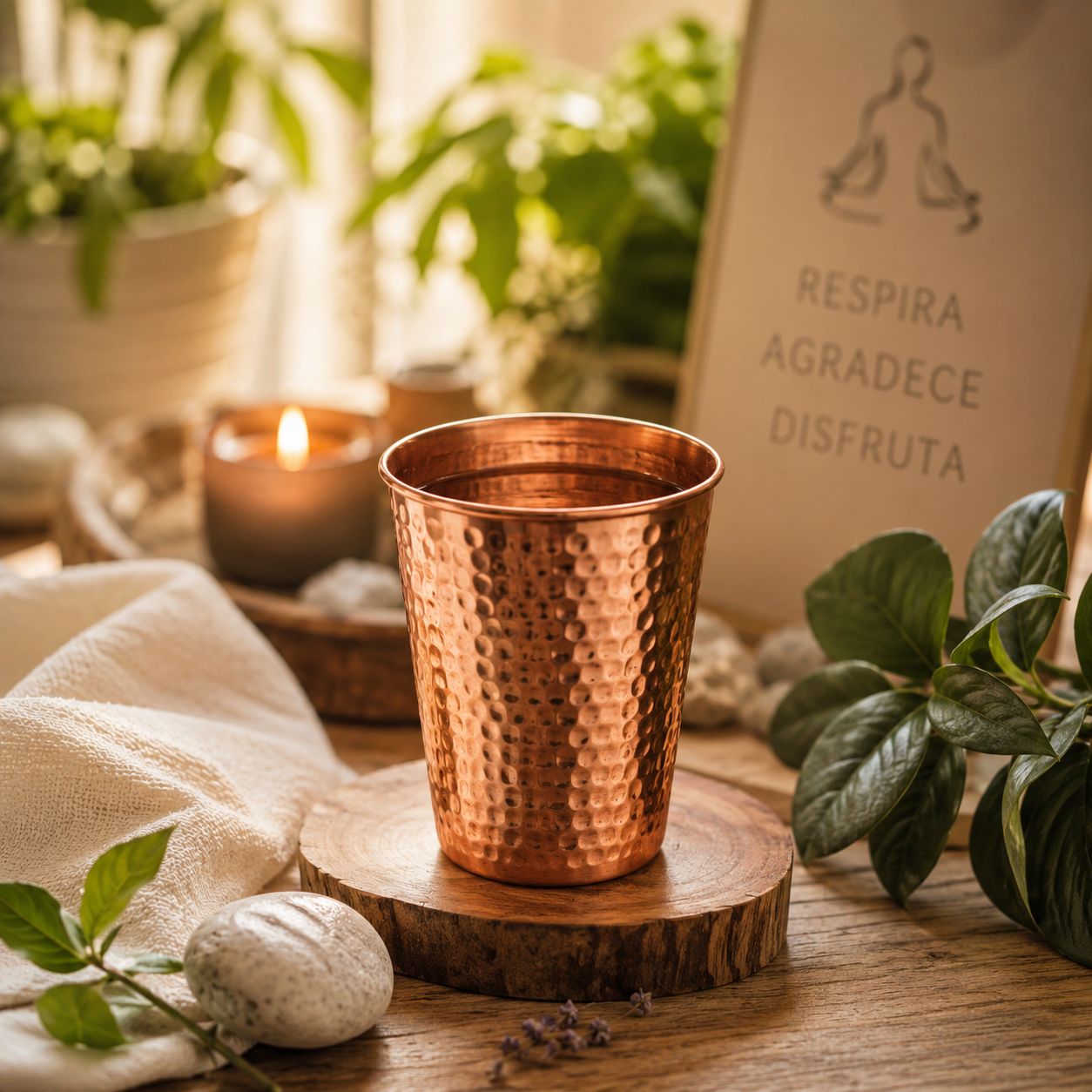 VASO DE COBRE ARTESANAL