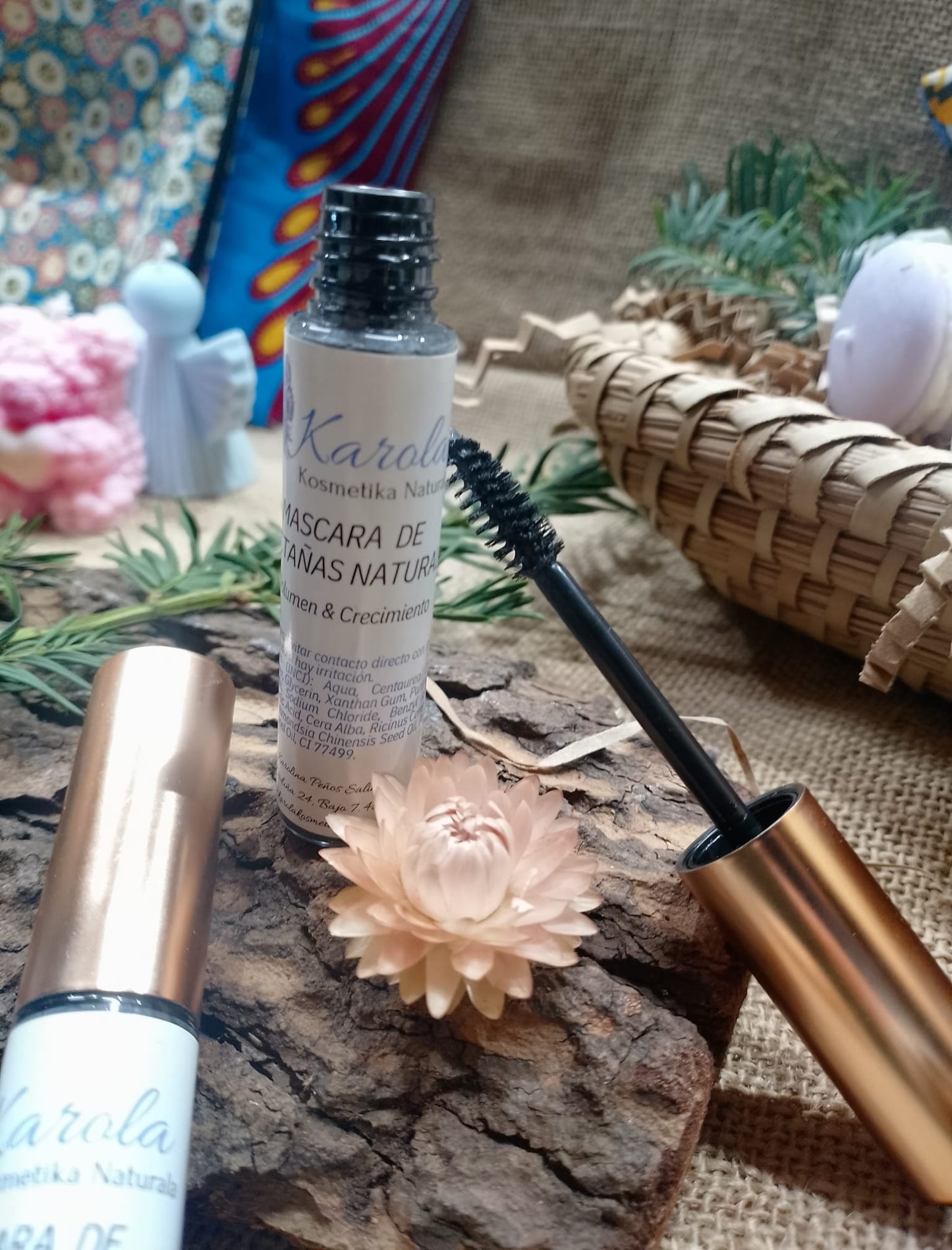 MASCARA DE PESTAÑAS NATURAL / RIMEL ECOLÓGICO SIN TÓXICOS