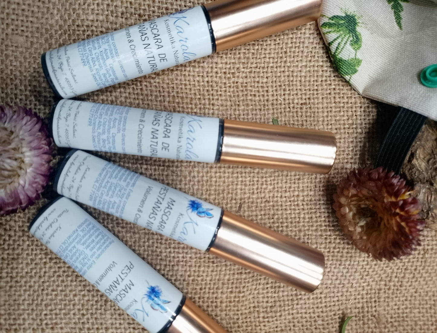 MASCARA DE PESTAÑAS NATURAL / RIMEL ECOLÓGICO SIN TÓXICOS