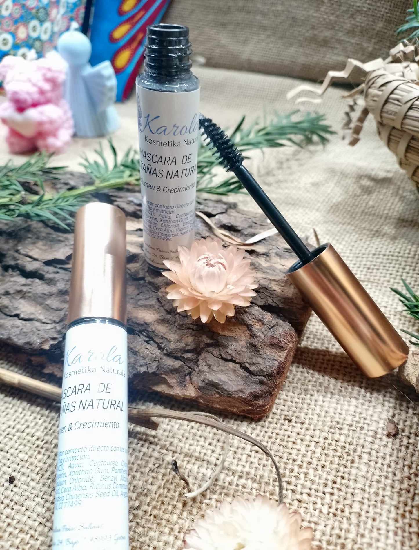 MASCARA DE PESTAÑAS NATURAL / RIMEL ECOLÓGICO SIN TÓXICOS