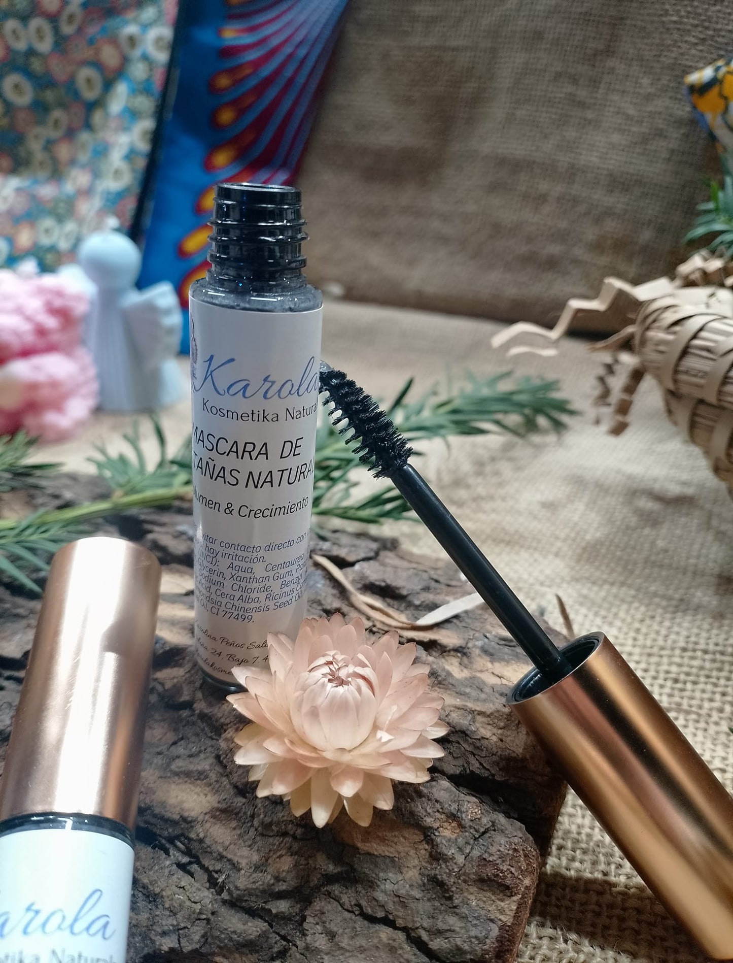 MASCARA DE PESTAÑAS NATURAL / RIMEL ECOLÓGICO SIN TÓXICOS